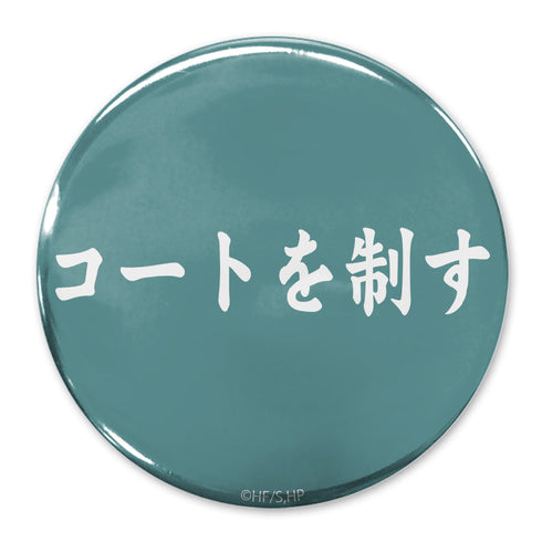 『ハイキュー!!』「コートを制す」青葉城西高校 65mm缶バッジ