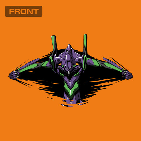 『EVANGELION』初号機A.T.フィールド Tシャツ オレンジ M