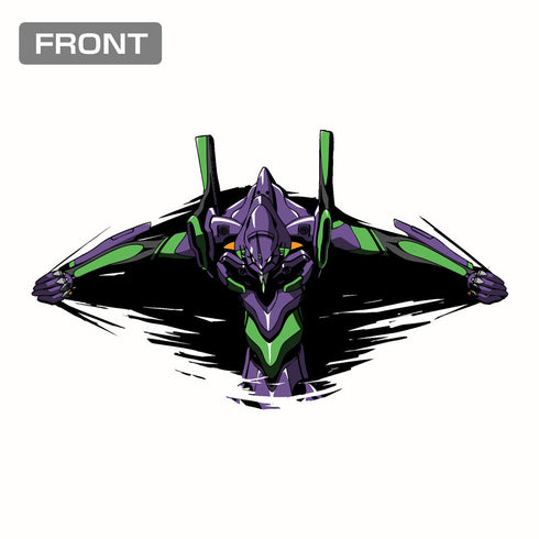 『EVANGELION』初号機A.T.フィールド Tシャツ オレンジ L