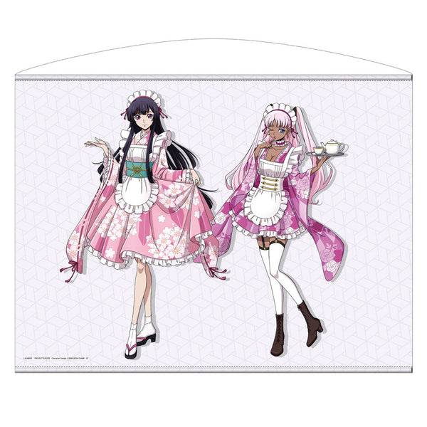 『コードギアス 奪還のロゼ』描き下ろし サクヤ&キャサリン 100cmタペストリー 和風メイドVer.