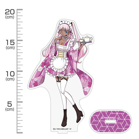 『コードギアス 奪還のロゼ』描き下ろし キャサリン・サバスラ アクリルスタンド(大) 和風メイドVer.