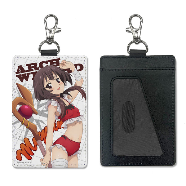 『この素晴らしい世界に祝福を!』めぐみん パスケース(ナスカン付き)