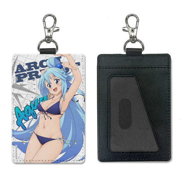 『この素晴らしい世界に祝福を!』アクア パスケース(ナスカン付き)