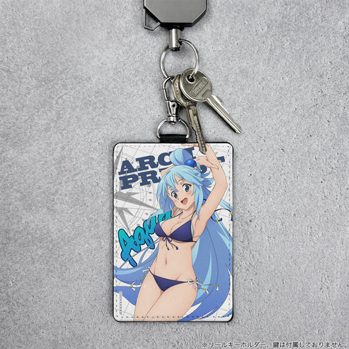 『この素晴らしい世界に祝福を!』アクア パスケース(ナスカン付き)