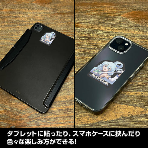 『この素晴らしい世界に祝福を!』アクア ミニステッカーセット
