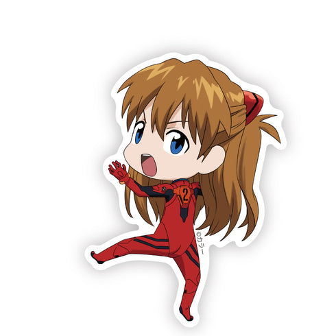 『EVANGELION』つかまれ! 式波・アスカ・ラングレー バッジ