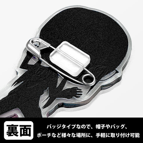 『EVANGELION』つかまれ! 式波・アスカ・ラングレー バッジ