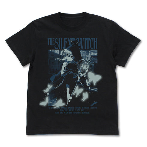 『サイレント・ウィッチ 沈黙の魔女の隠しごと』沈黙の魔女 Tシャツ ブラック M