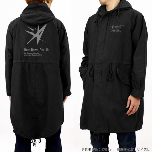 『ヘブンバーンズレッド』31A部隊ロゴ M-51ジャケット モス XL