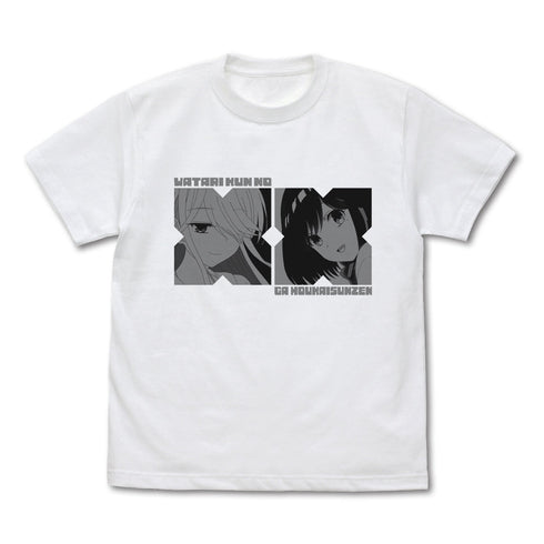 『渡くんの××が崩壊寸前』紗月&紫 Tシャツ ホワイト XL
