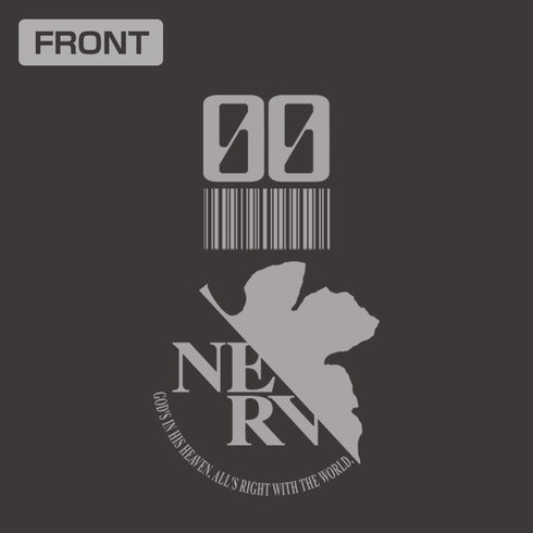 『EVANGELION』綾波レイ 袖リブロングスリーブTシャツ スミ M