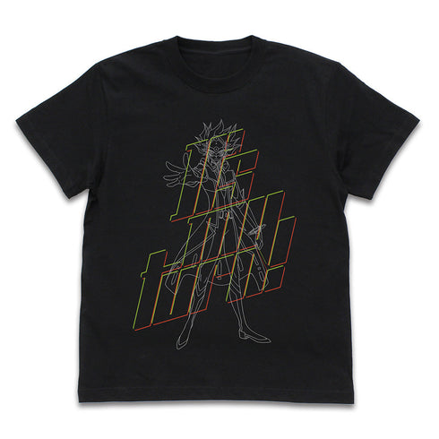 『遊☆戯☆王VRAINS』リボルバー 「私のターン!」 Tシャツ ブラック M