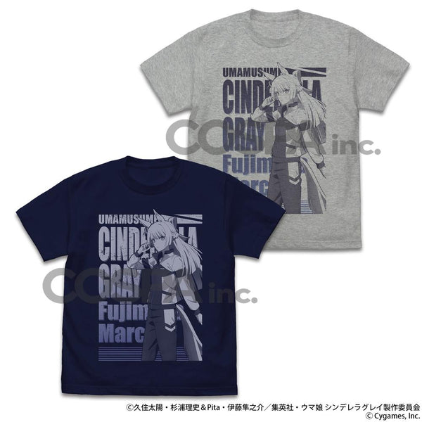 『ウマ娘 シンデレラグレイ』フジマサマーチ Tシャツ ミックスグレー M