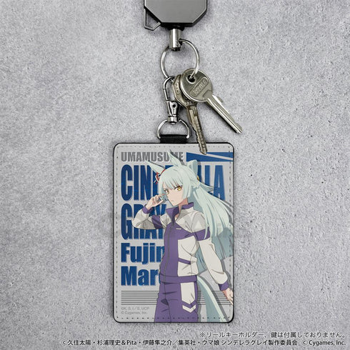 『ウマ娘 シンデレラグレイ』フジマサマーチ パスケース(ナスカン付き)