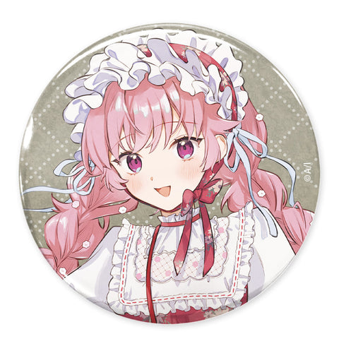 『きみが死ぬまで恋をしたい』描き下ろし カガリ・ミミ 65mm缶バッジ アフタヌーンティーVer.