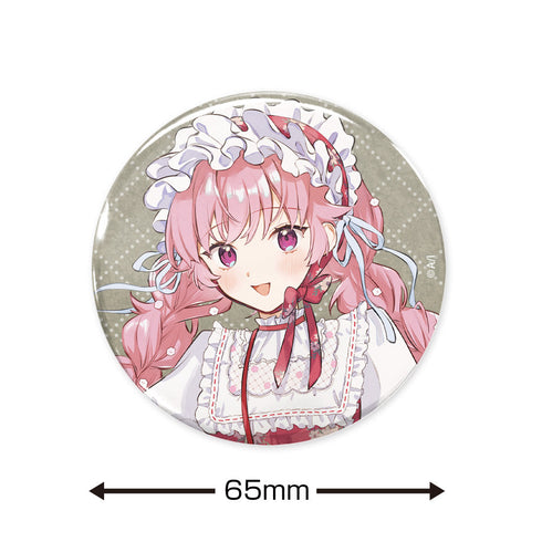 『きみが死ぬまで恋をしたい』描き下ろし カガリ・ミミ 65mm缶バッジ アフタヌーンティーVer.