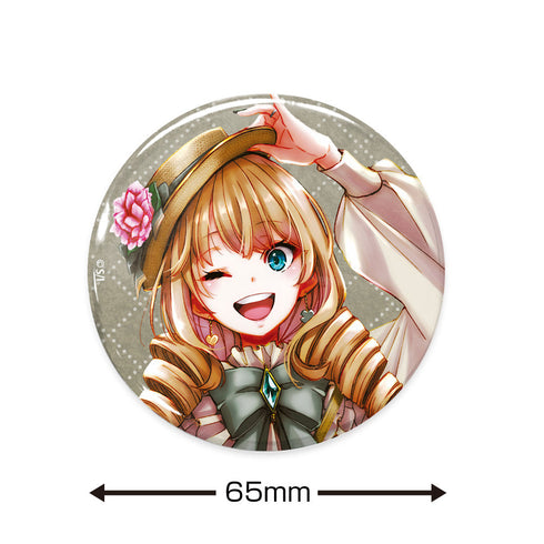 『citrus』描き下ろし 藍原柚子 65mm缶バッジ アフタヌーンティーVer.