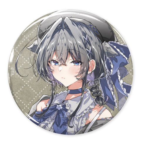 『ささやくように恋を唄う』描き下ろし 朝凪依 65mm缶バッジ アフタヌーンティーVer.