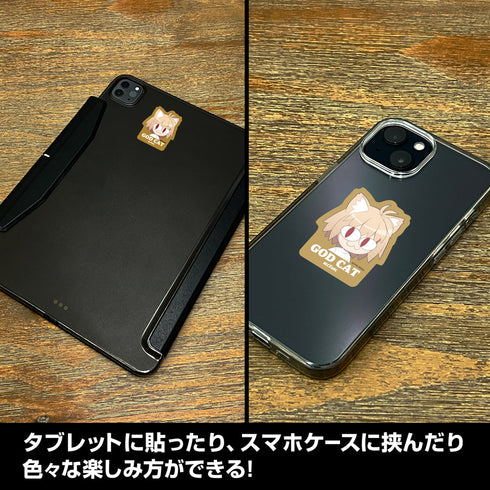 『月姫 -A piece of blue glass moon-』GOD CAT ネコアルク ミニステッカーセット