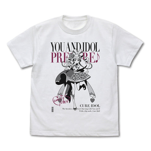 『キミとアイドルプリキュア♪』キュアアイドル Tシャツ ホワイト S