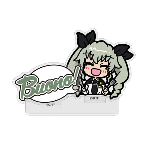 『ガールズ&パンツァー 最終章』アンチョビ セリフアクリルスタンド