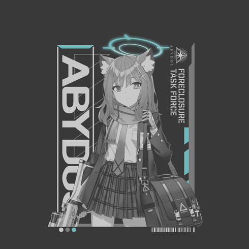 『ブルーアーカイブ -Blue Archive-』ブルーアーカイブ シロコ Tシャツ スミ L