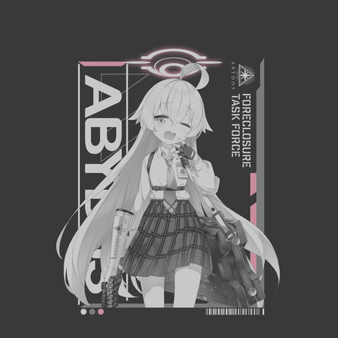 『ブルーアーカイブ -Blue Archive-』ブルーアーカイブ ホシノ Tシャツ スミ XL