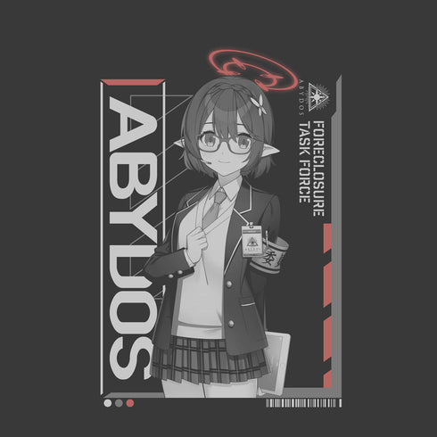 『ブルーアーカイブ -Blue Archive-』ブルーアーカイブ アヤネ Tシャツ スミ M