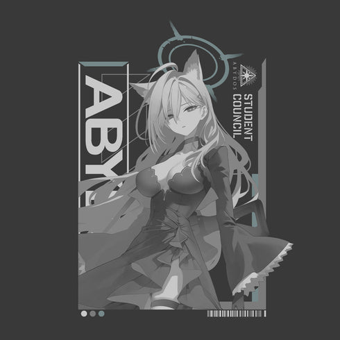 『ブルーアーカイブ -Blue Archive-』ブルーアーカイブ シロコ*テラー Tシャツ スミ M