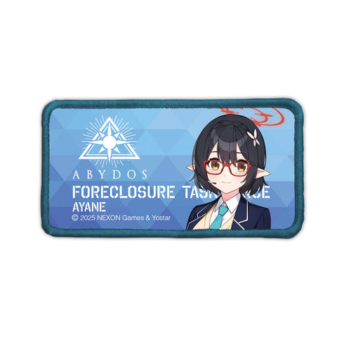 『ブルーアーカイブ -Blue Archive-』ブルーアーカイブ アヤネ 脱着式フルカラーワッペン