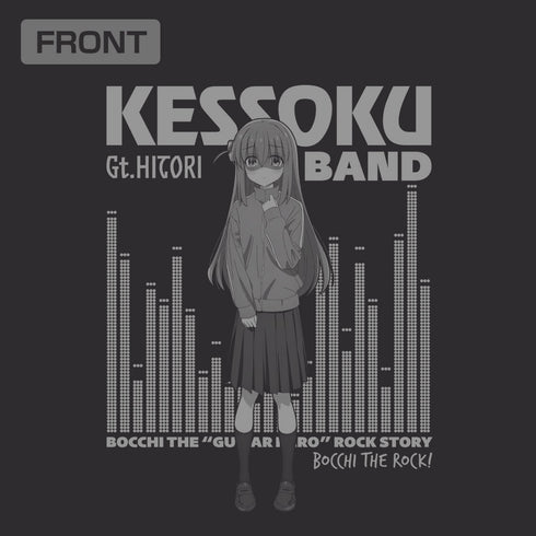 『ぼっち・ざ・ろっく!』後藤ひとり 袖リブロングスリーブTシャツ ブラック S