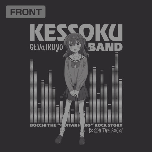 『ぼっち・ざ・ろっく!』喜多郁代 袖リブロングスリーブTシャツ ブラック M