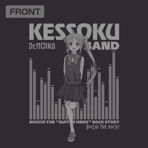 『ぼっち・ざ・ろっく!』伊地知虹夏 袖リブロングスリーブTシャツ ブラック S