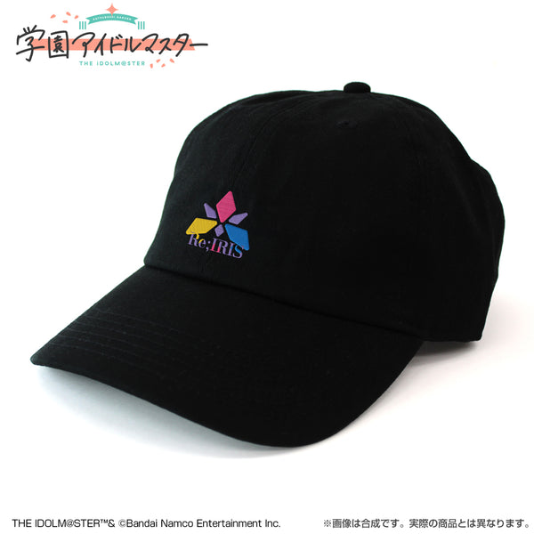 《學園偶像大師》Re;IRIS 刺繡低頂帽 黑色
