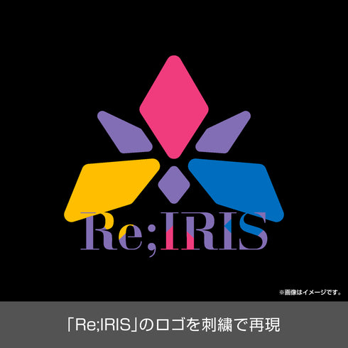 《學園偶像大師》Re;IRIS 刺繡低頂帽 黑色