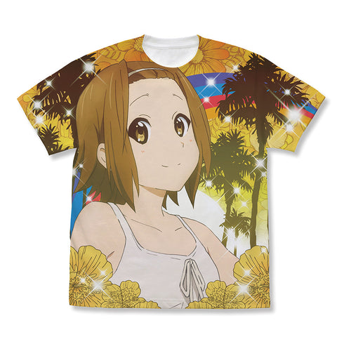 『けいおん!』田井中律 フルグラフィックTシャツ Tropical Summer Ver. ホワイト S