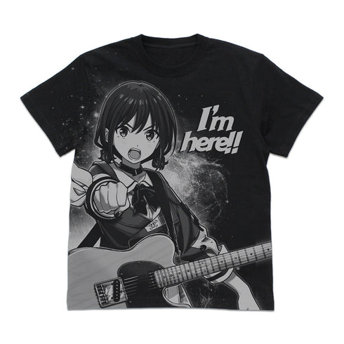 『ガールズバンドクライ』井芹仁菜 オールプリントTシャツ ブラック M