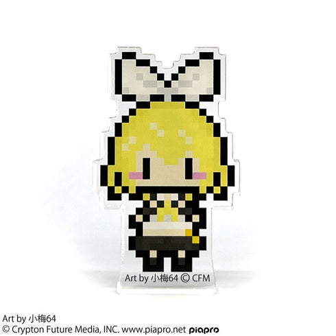 『鏡音リン』アクリルブロックフィギュア 小梅64Ver.