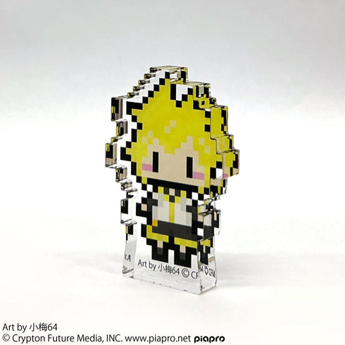 『鏡音レン』アクリルブロックフィギュア 小梅64Ver.