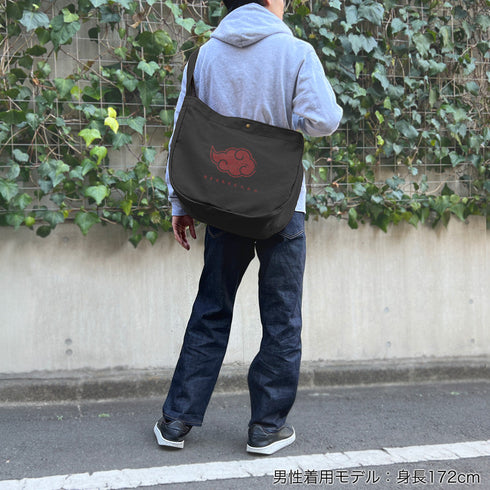 『NARUTO-ナルト- 疾風伝』暁 ニュースペーパーバッグ ブラック