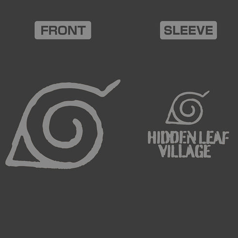 『NARUTO-ナルト- 疾風伝』木ノ葉隠れの里 Tシャツ モス L