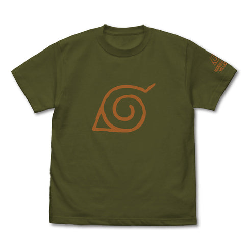 『NARUTO-ナルト- 疾風伝』木ノ葉隠れの里 Tシャツ スミ M