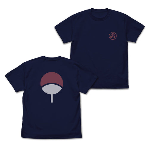 『NARUTO-ナルト- 疾風伝』うちは一族 Tシャツ ネイビー M