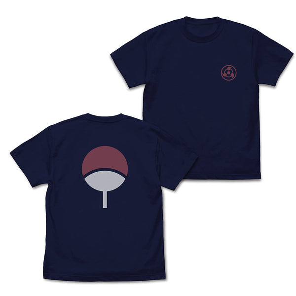 『NARUTO-ナルト- 疾風伝』うちは一族 Tシャツ ネイビー XL