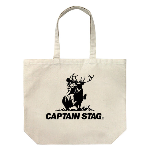 『ゆるキャン△×キャプテンスタッグ』ラージトート ナチュラル