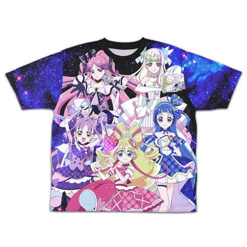『キミとアイドルプリキュア♪』両面フルグラフィックTシャツ S