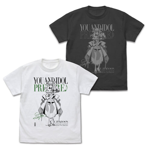 『キミとアイドルプリキュア♪』キュアズキューン Tシャツ ホワイト S
