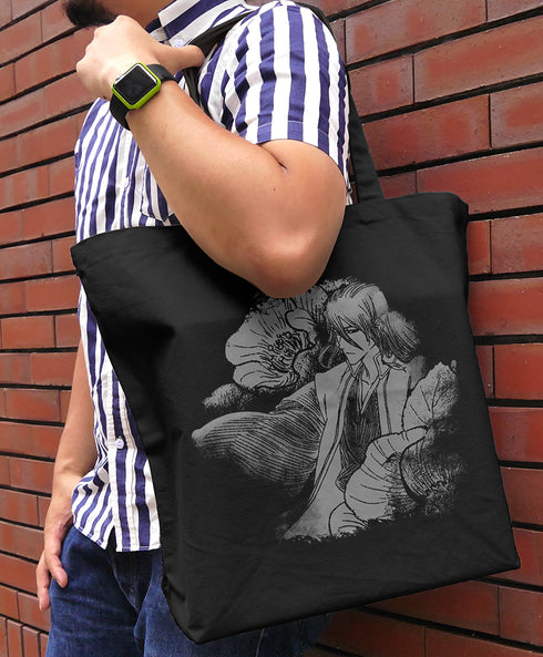 『BLEACH 千年血戦篇』朽木白哉 ラージトート ブラック