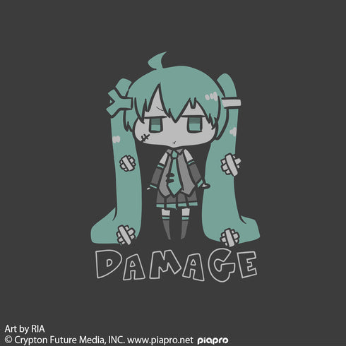 『初音ミク』Tシャツ RIA Ver. スミ L