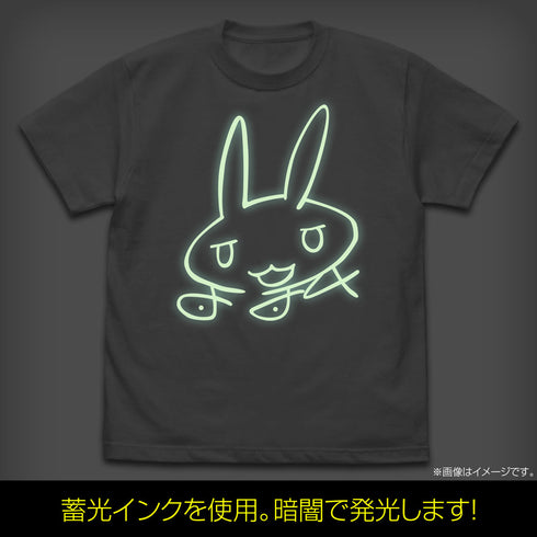 『メイドインアビス 烈日の黄金郷』ナナチのサイン 蓄光Tシャツ スミ XL